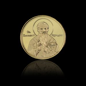 ''SAINT KLIMENT OF OHRID'' - Gold Medal from 7.78 gr