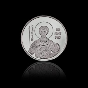 ''SAINT DEMETRIUS OF THESSALONIKI'' - Silver Medal from 6.49 gr