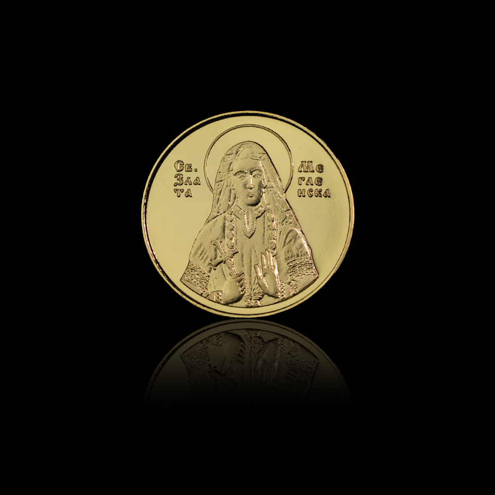 ''SAINT ZLATA OF MEGLEN'' - Gold Medal from 3.5 gr
