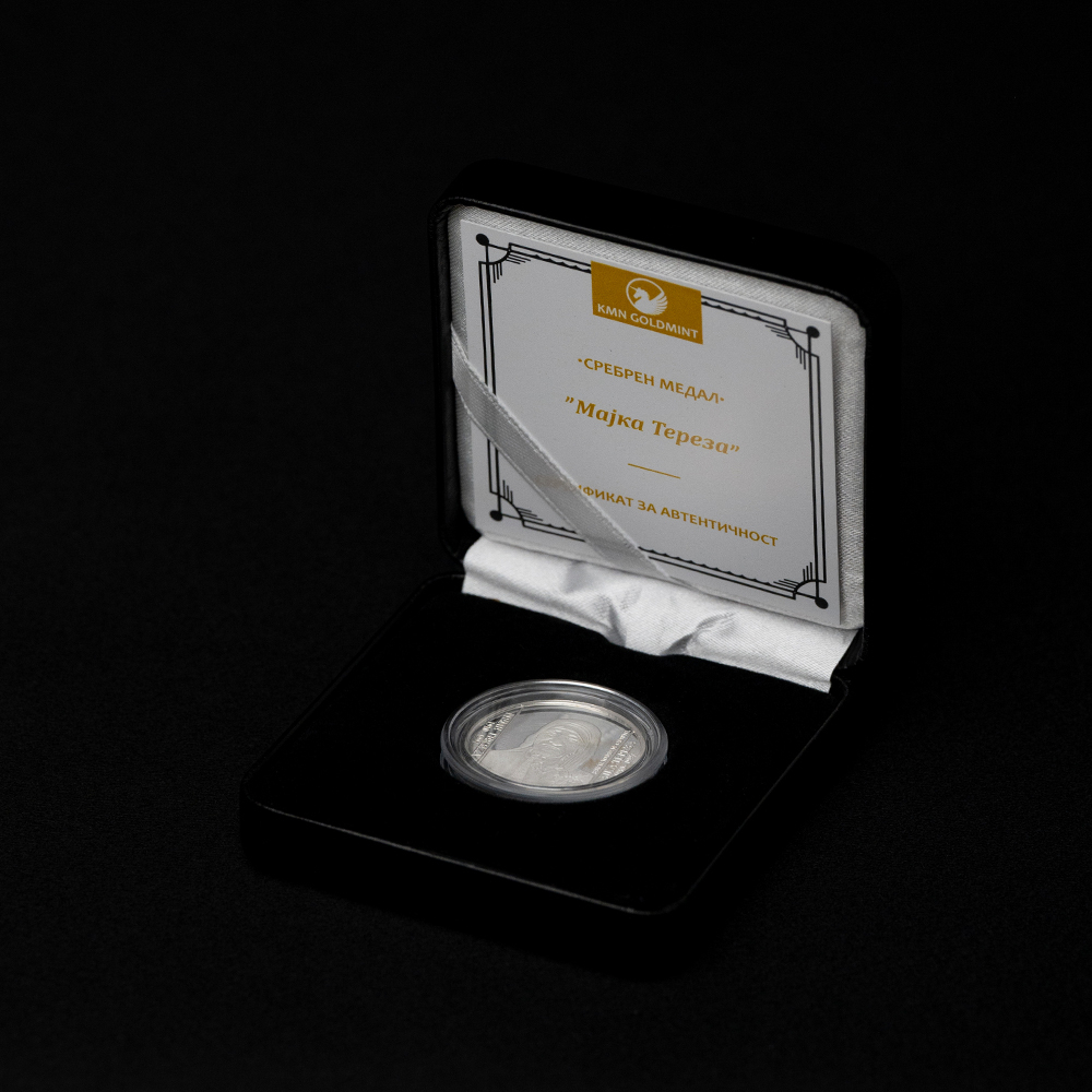 ''Mother Teresa'' Silver Medal from 6.49 gr - Image 3