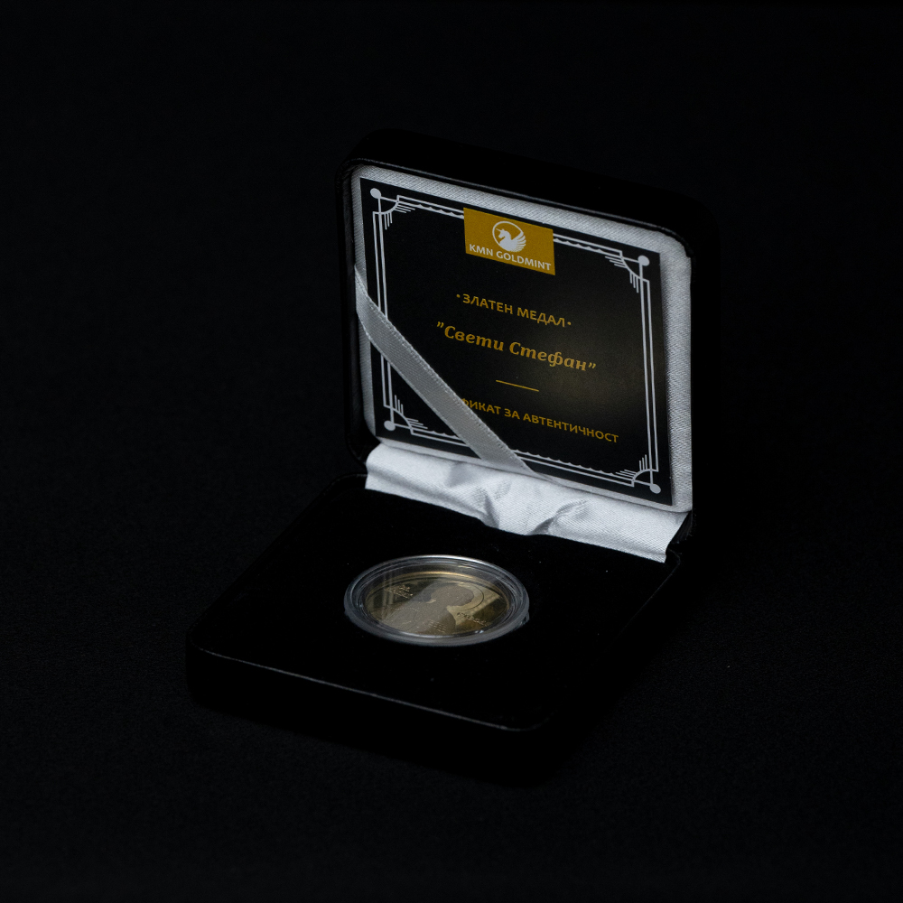 ''SAINT STEPHEN'' - Gold Medal from 7.78 gr - Image 3